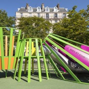 matali crasset aire de jeux playground Paris, place de la Nation pavillon de l'arsenal  faire paris faire design 