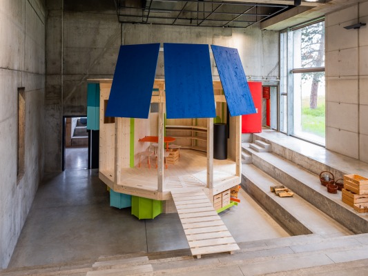 matali crassert Firminy Le Corbusier architecture démonstrateur bois scolyté