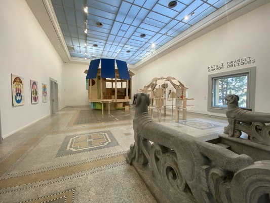 Matali Crasset musée des beaux-arts La Chaux-de-Fonds Suisse  Marcia Hafif