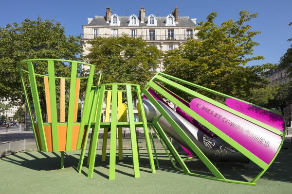 matali crasset aire de jeux playground Paris, place de la Nation pavillon de l'arsenal  faire paris faire design 